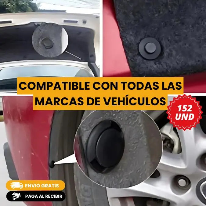 UltraGrip™ CAJA X 152 REMACHES PARA TODO TIPO DE VEHICULO-NO + RUIDOS EXTRAÑOS