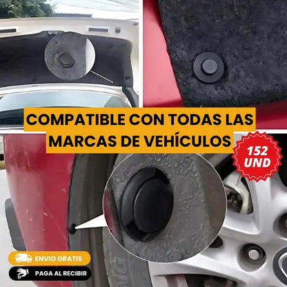 UltraGrip™ CAJA X 152 REMACHES PARA TODO TIPO DE VEHICULO-NO + RUIDOS EXTRAÑOS