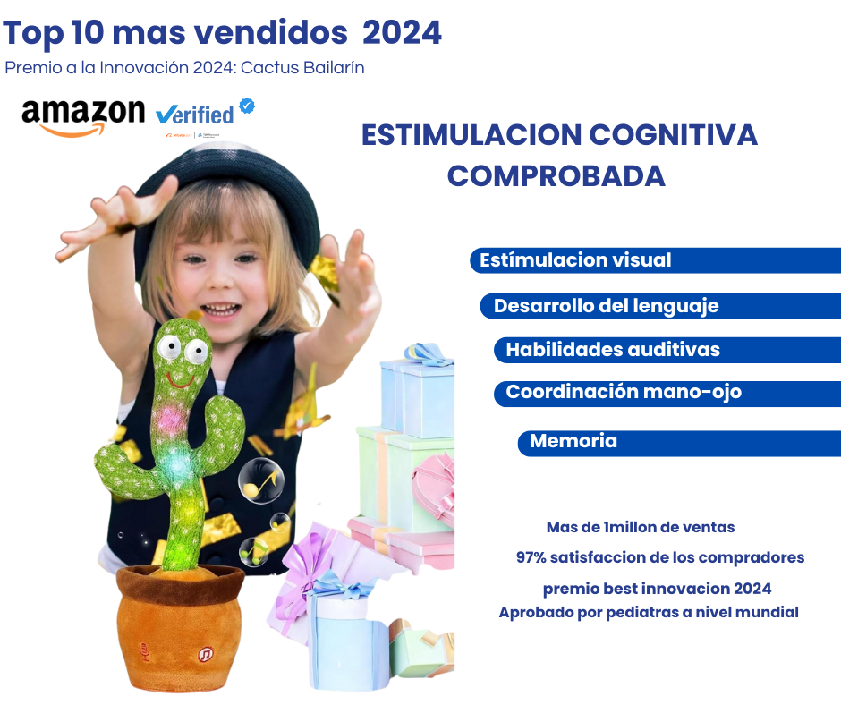 CAPTUS BAILARIN estimula el desarrollo cognitivo de tus hijos  adecuadamente . ⭐TOP 10 VENTAS AMAZON 2024 ⭐