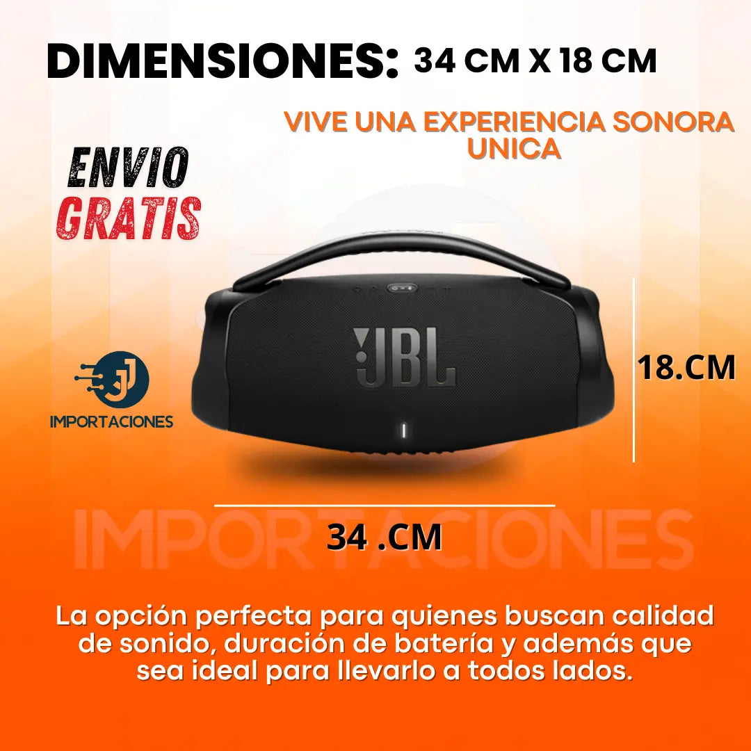 El Parlante Mas Potente Del Mercado BOOMBOX 3 PRO ultimas unidades