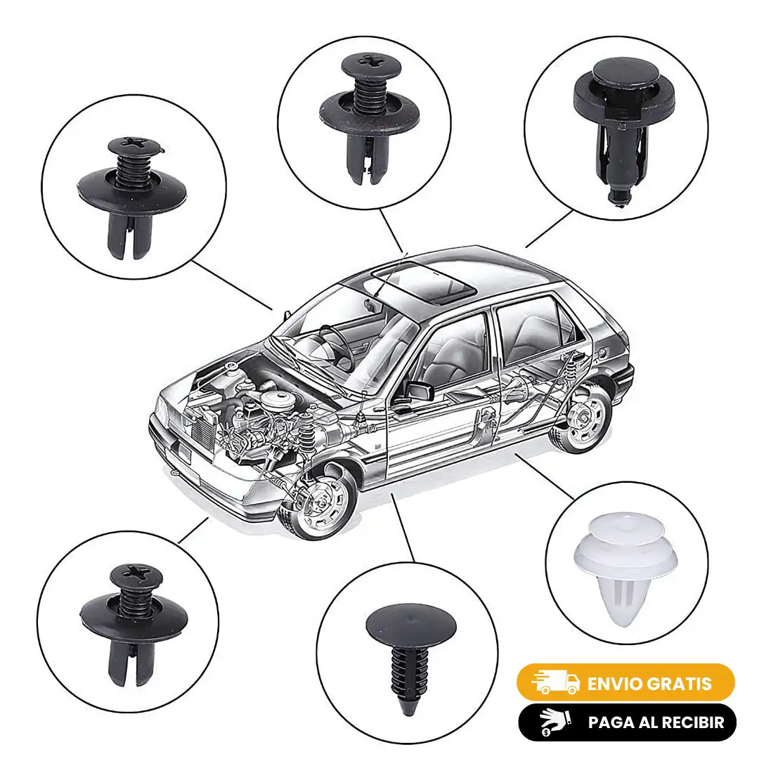 UltraGrip™ CAJA X 152 REMACHES PARA TODO TIPO DE VEHICULO-NO + RUIDOS EXTRAÑOS