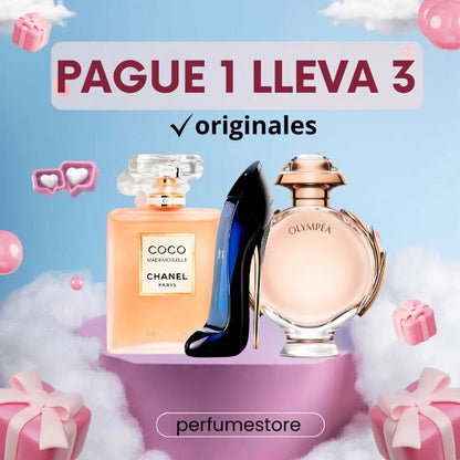 PAGUE 1 Y LLEVA 3 -  (100ml) - Coco Chanel Mademoiselle  - Good Girl - olimpea